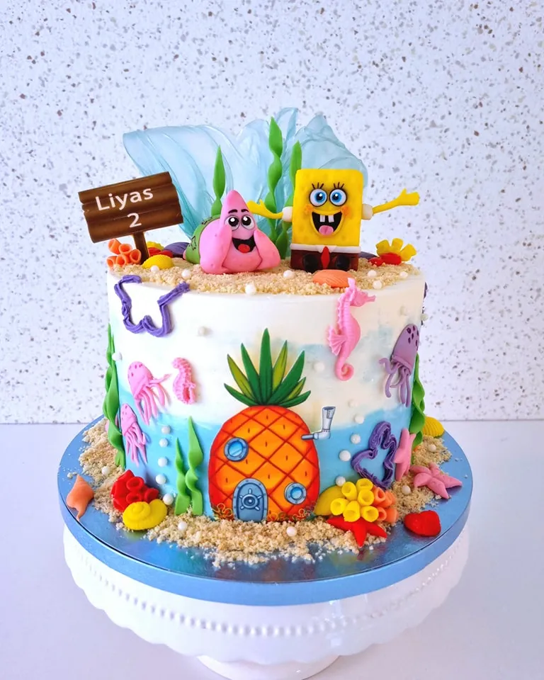 Tortendesign mit Herz - Bild